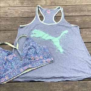 Workout bundle- tank + bralette